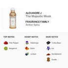Alexandre J The Majestic Musk Eau De Parfum Unisex 100ml (3701278600851)