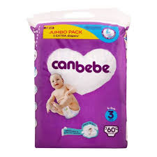 Canbebe Diaper Midi Size 3 Jumbo Pack 8pcs