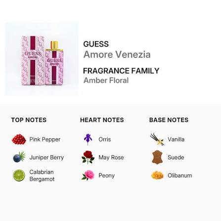 Guess Amore Venezia Eau De Toilette Unisex 100ml (85715323606)