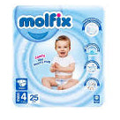 Molfix Baby Diaper Maxi Size 4 Pack 25 Pcs