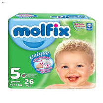 Molfix Baby Diaper Junior Size 5 Pack 26 Pcs