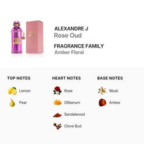 Alexandre J Rose Oud Eau De Parfum for Women 100ml (3760016770300)