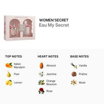 Women'Secret Eau My Secret Gift Set - EDT 100ml + Body Lotion 200ml (8411114000015)
