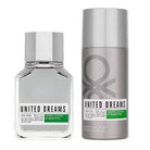 Benetton United Dreams Aim High Set EDT 100ml + Deodorant 150ml For Men (8433982026034)