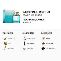 Abercrombie & Fitch Away Weekend Eau De Parfum for Women 100ml (85715169952)