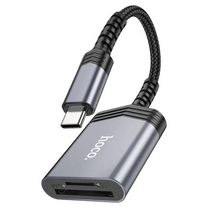 HOCO UA25 Type-C Card Reader SD TF Dual Slot 2TB