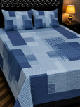 Siesta Zen Export Quality bedsheet, Bed Sheet Set with 2 Pillow Covers – High Quality Modern & Floral Designs, Flat Sheet