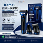Original Kemei KM-6332 Professional 3-in-1 Grooming Kit