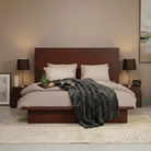 Diamond Supreme Cora Wood Bed Set | Diamond Foam Official Store