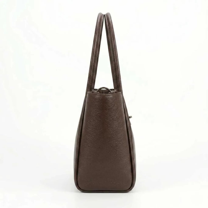 WestStyle - Women's 2PCs Joblet Tote Bag for Women in Brown Color