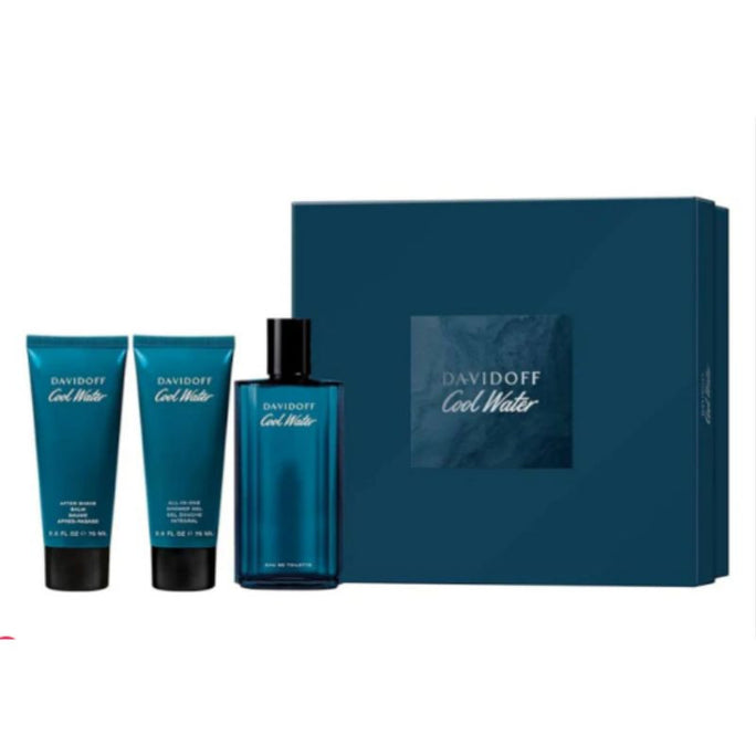Davidoff Cool Water Men 3p Men Set (3616305267030)