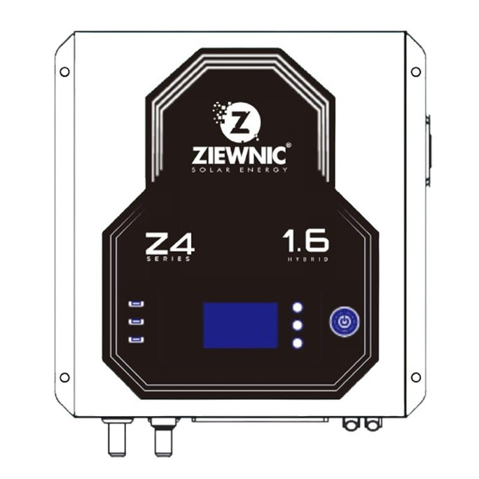 ZIEWNIC Z4 Series UPS Hybrid Solar Inverter 1.6 (KVA) Simulated Sine Wave Solar Inverter Built-in 60 AMP MPPT With Official Warranty