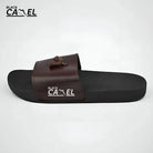 Black Camel Tassel Slide Slipper For Men