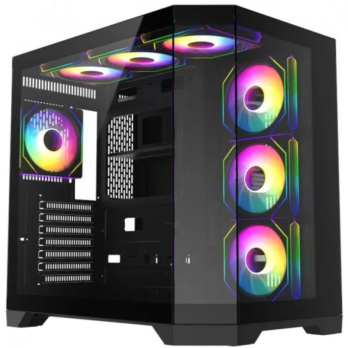 GameMax Hype-A full Viewed Designed Mid Tower ATX PC Gamig Case