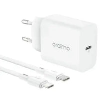 Oraimo OCW-E106S+CC54 PowerCube 20W Fast Charger With Type-C To Type-C Cable
