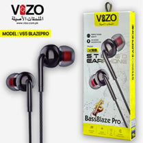 Vizo V65 BlazePro Wired Stereo Earphones