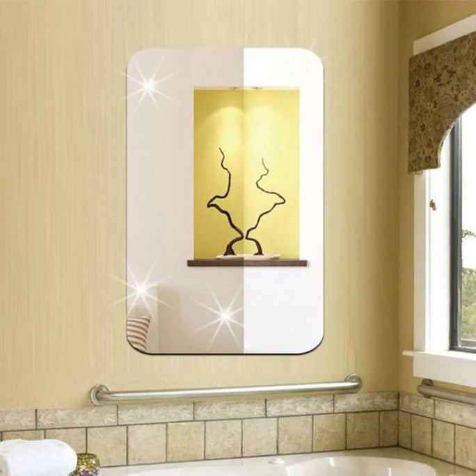 Mirror Sticker Self Adhesive Wall Mirror Sheet