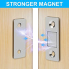 Ultra Thin Cabinet Magnets Stainless Steel For Kitchen Closet Drawer (Pack Of 10)