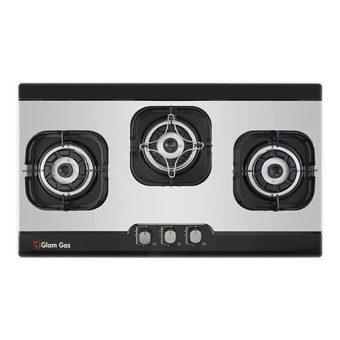 Glam Gas GG Galaxy-11 Built In Hobs Stainless Steel Body With Official Warranty