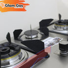 Glam Gas D-Cut Built In Hobs With Official Warranty