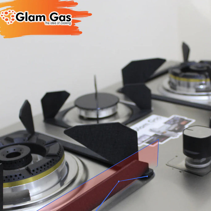 Glam Gas D-Cut Built In Hobs With Official Warranty