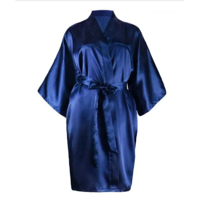 Bihaam Silk Wear 1 Piece Sexy Nighty Sleepwear Silk Satin Night Dress Lingerie Set With Robe & Short Gown