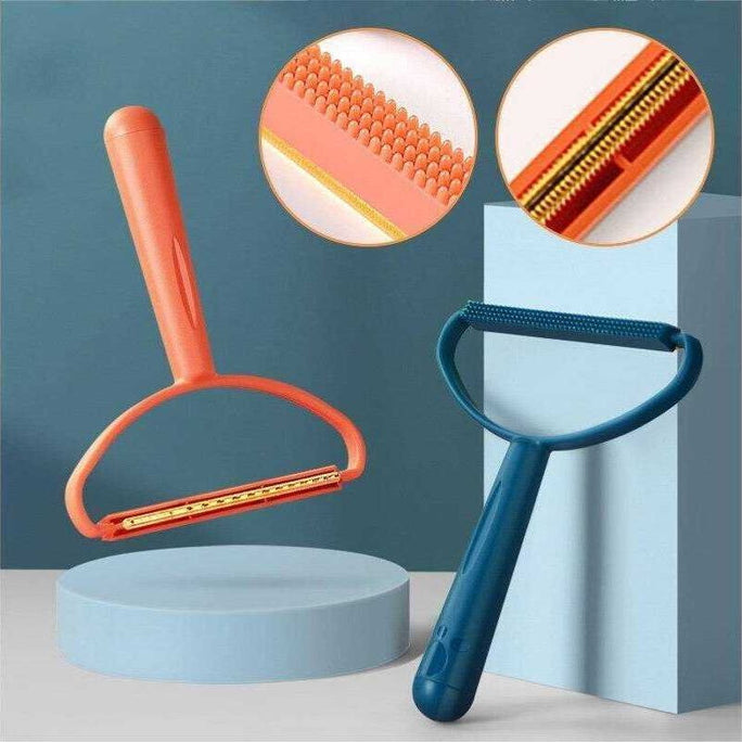 Portable Lint Remover Fluff Fabric Shaver Brush Random Color