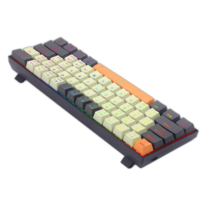 Redragon K644 Caraxes Pro 65% 3-Mode Wireless 1.2x Large Size Keyboard