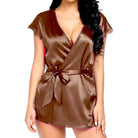 Bihaam Silk Wear Satin Nighty For Women Bridal Nightwear
