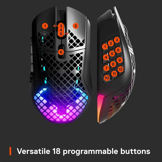 SteelSeries Aerox 9 RGB Wireless Gaming Mouse