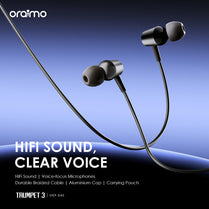 Oraimo OEP-E40 Trumpet 3 HIFI Audio In Ear Earphone
