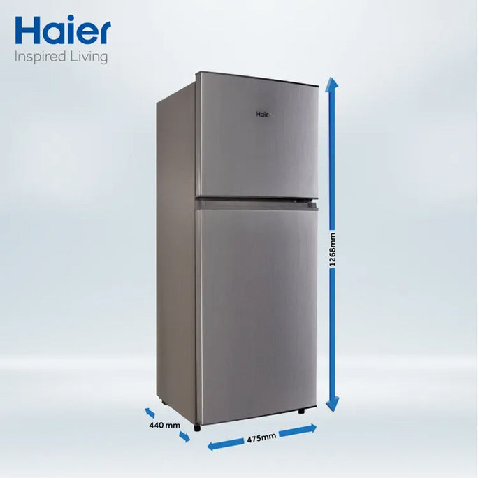 Haier HRF-186 EBS / EBD E-Star Double Door Refrigerator 6 Cubic Feet With Official Warranty