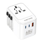 XZone X-TA20 45W Universal Travel Converter Adapter Fast Charging