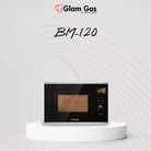 Glam Gas BM-120 Built-In Microwave Oven 20 Liter With Official Warranty
