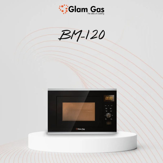 Glam Gas BM-120 Built-In Microwave Oven 20 Liter With Official Warranty