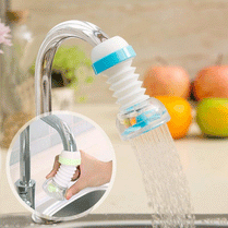 360 Rotation Kitchen Faucet Spouts Sprayers PVC Shower Tap pack of 2