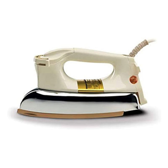 Kenwood DIM-40 Gold Sole Plate Heavy Wright Ceramic Dry Iron With Official Warranty