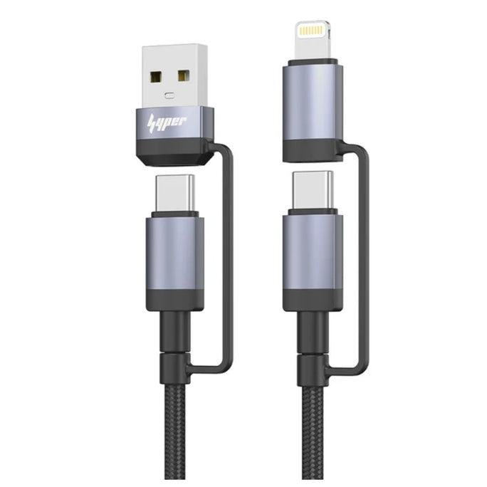 Yolo Y-086 Link 4 4 in 1 Charging Cable With Official Warranty