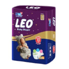 Leo New Born Baby Diaper 10 Pcs