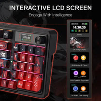 Redragon K719 Artemis Pro RGB PRO Wireless Gasket Hype Screen Anime Keyboard