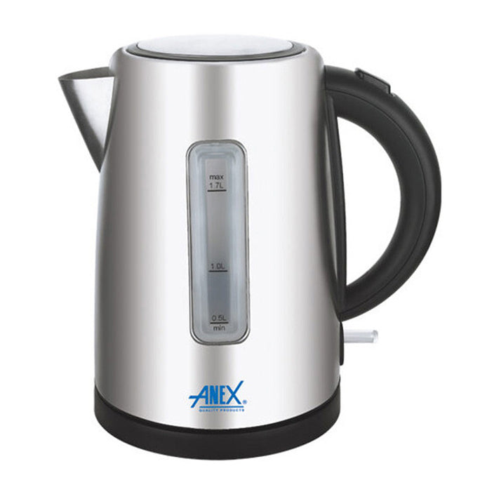 Anex AG-4047 Deluxe Electric Stainless Steel Kettle 1.7 Liter With Official Warranty