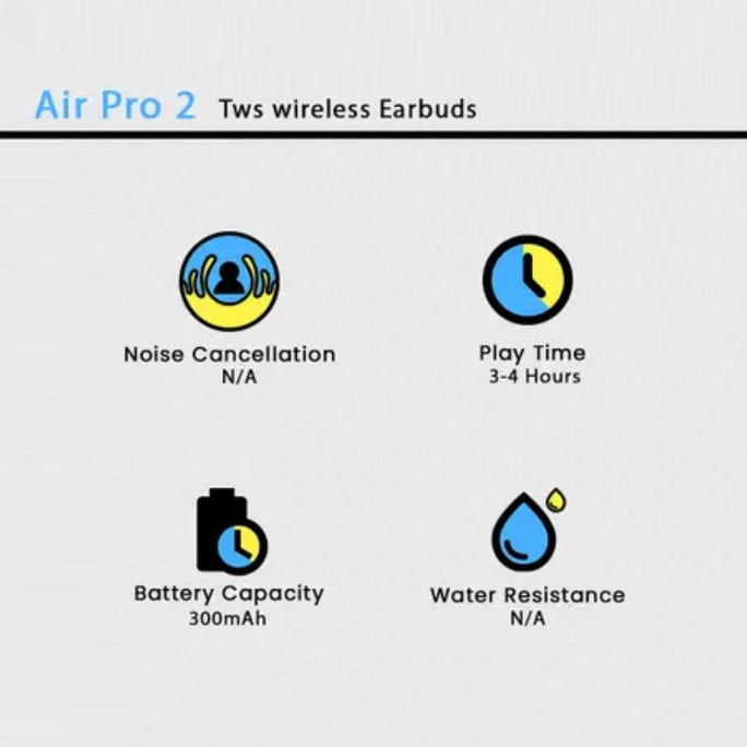 Airs Pro 2 True Wireless Earbuds