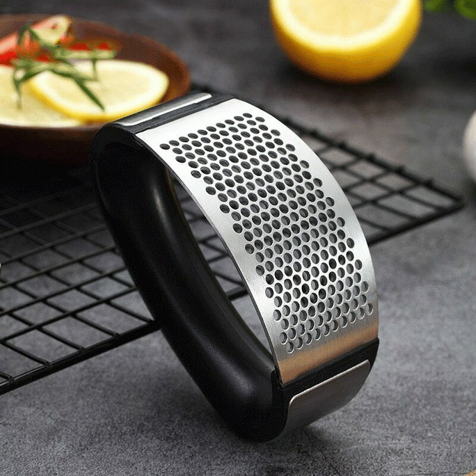 Stainless Steel Garlic Press Manual