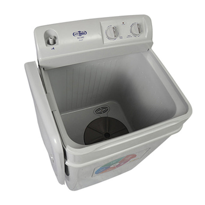 Super Asia SA-240 Excel 8kg Single Tub Washing Machine with Official Warranty
