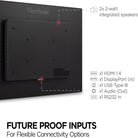 ViewSonic TD3207 32” Open Frame 10 Point Touch Monitor
