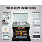 Glam Gas Chef 34 (Gas) Cooking Range With Official Warranty