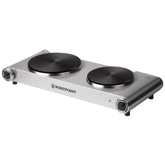 Westpoint WF-272 Deluxe Dual Hot Plate Stainless Steel Body With Official Warranty