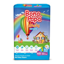 Bona Papa Magic Baby Diaper New Born Size 1 Pack 50 Pcs