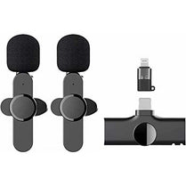 Dual K9 Wireless Collar Microphone for USB-C & iPhone