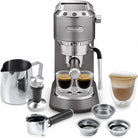 De'Longhi EC885 Dedica Arte Pump-Driven Espresso Coffee Machine | Official Warranty